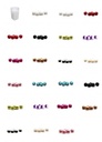 Rijgparels Pearls 12 mm soft pink 220 gr. 250 pcs 