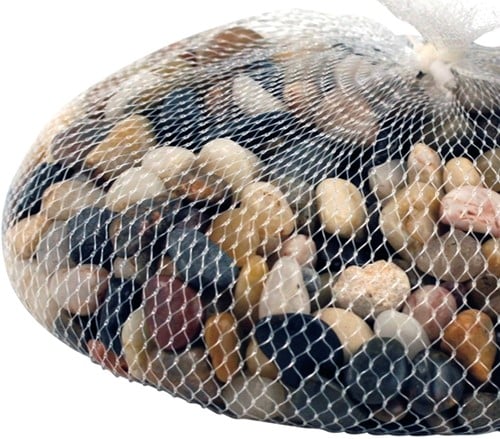 Kiezelsteentjes Net Bruintinten 1 kg