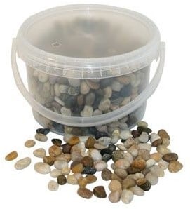 Natuursteentjes Mixed Stones Gemengde Steentjes 5-8 mm Emmer 4 kg