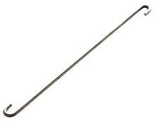 Hakenset 30 cm set 4 stuks voor metalen frame rond BUC
