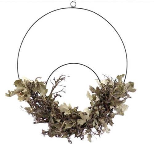 Metalen ring Hula Hoop Dobro Naturel 40 cm per stuk