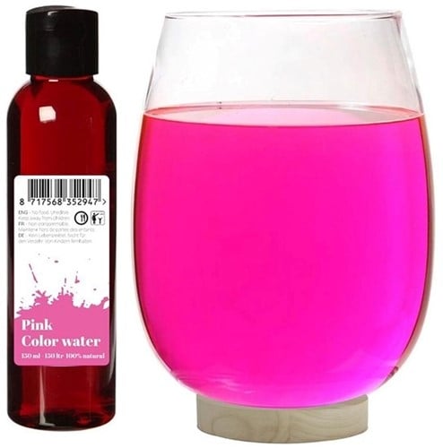 Gekleurd Water Kleurvloeistof 20109 Pink 150cc
