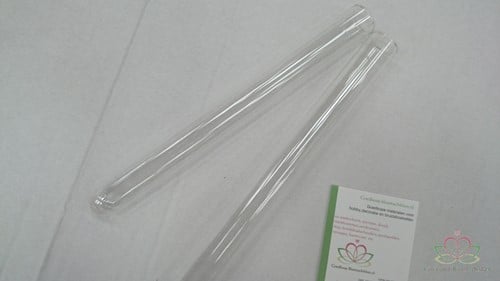 Reageerbuisjes test tube glas 20 cm Ø2 cm set 12 stuks