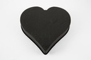 OASIS® Eychenne® All Black™ Hart 28 cm per stuk zwart steekschuim oase voor verse, kunst en droogbloemen