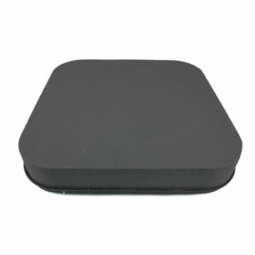 OASIS® Eychenne® All Black™ Carré 40 cm per stuk zwart steekschuim oase voor verse, kunst en droogbloemen