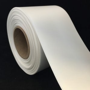 Enkelsatijn 405 Bridal voor lintprinters 70 mm x 25 m