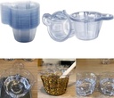 Mengbekertjes met tuitje 40 cc set ca. 150 stuks voor Epoxy resin en hobby’s