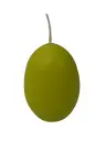 Eikaars Eierkaarsen Limegroen 65x45 mm per stuk  