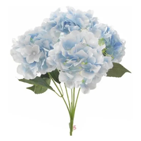 Hortensia boeket Licht Blauw 45 cm