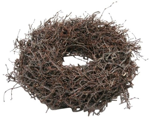[A-024932] Krans Wildly Bonsai Thick dikke twijgenkrans 60 cm