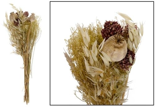[A-022041] Droogbloemboeket Dried flower bouquet Natural 60 cm 100 gr