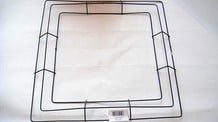 [A-010667] Metalen Frame voor kransen vierkant 30 cm (12 inch)