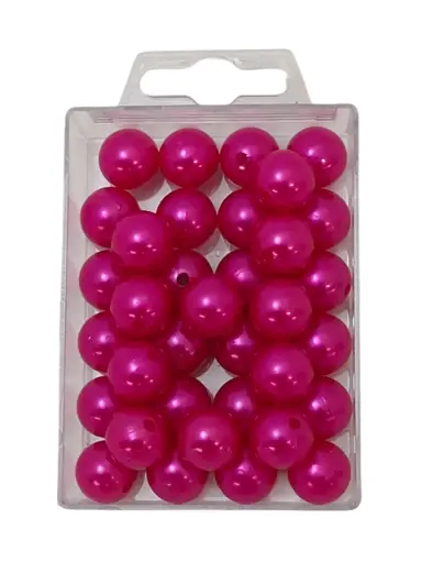 [A-004009] Parels Rijgparels WM 20 Roze 14 mm