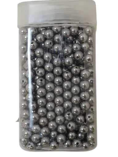 [A-014709] Rijgparels Pearls Zilver 8 mm 220 gr. 475 stuks