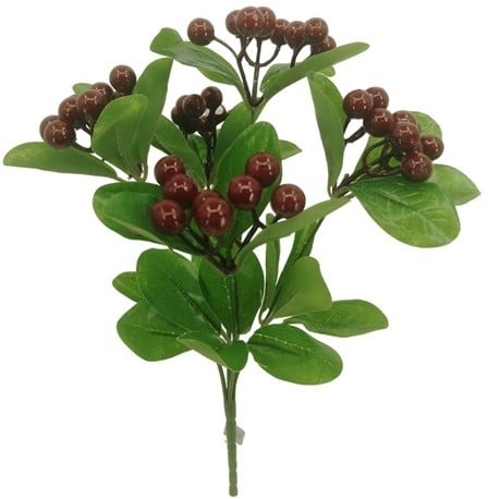 [A-023753] Bessentak Bordeaux Kunstbloem 32 cm per stuk