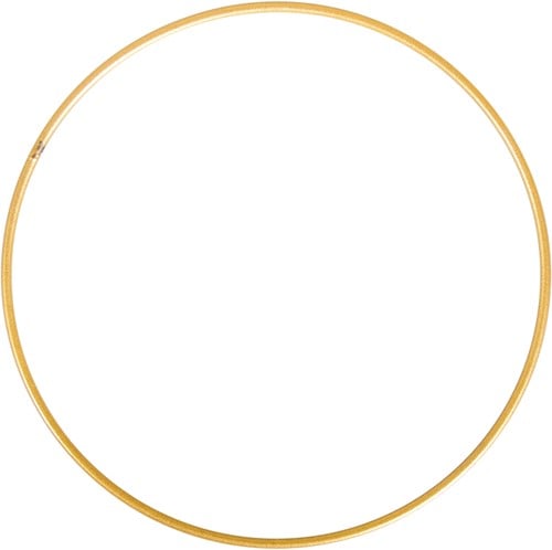 [A-022123] Metalen ring Goud gelakt 25 cm per stuk