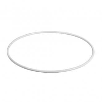 [A-022240] Metalen ring Wit gelakt 35 cm per stuk