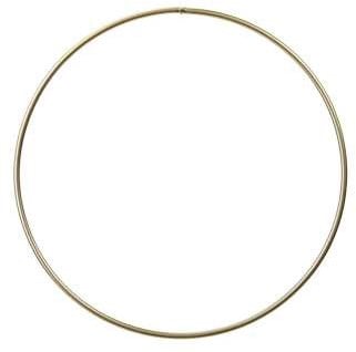 [A-024771] Metalen ring Goud gelakt 20 cm per stuk