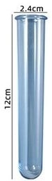 [A-024302] Reageerbuis voor siliconenmal Blauw 2.4x12 cm per stuk