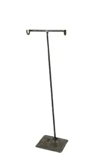 [A-028000] Metalen frame Kettingstaander hoge standaard met haakjes 40 cm hoog